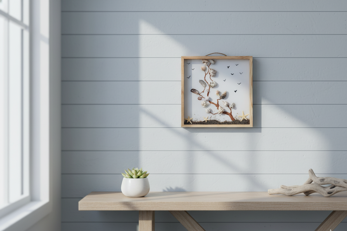 Seashell Art - Tree - Large