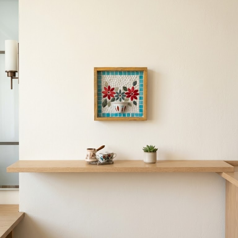 Mediterranean Blooms Artisan Mosaic