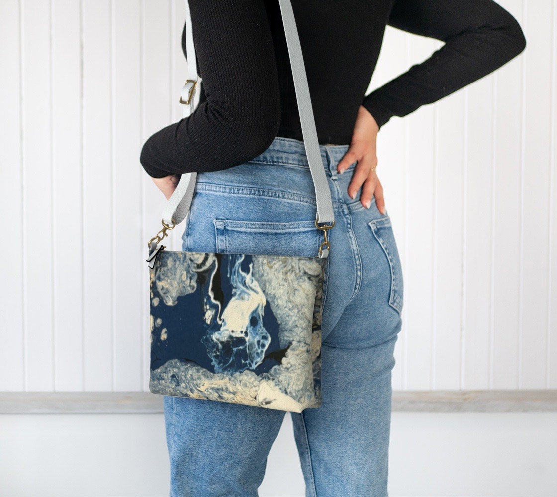 Midnight Ocean Cross Body Bag