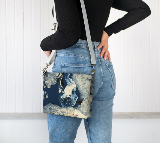 Midnight Ocean Cross Body Bag