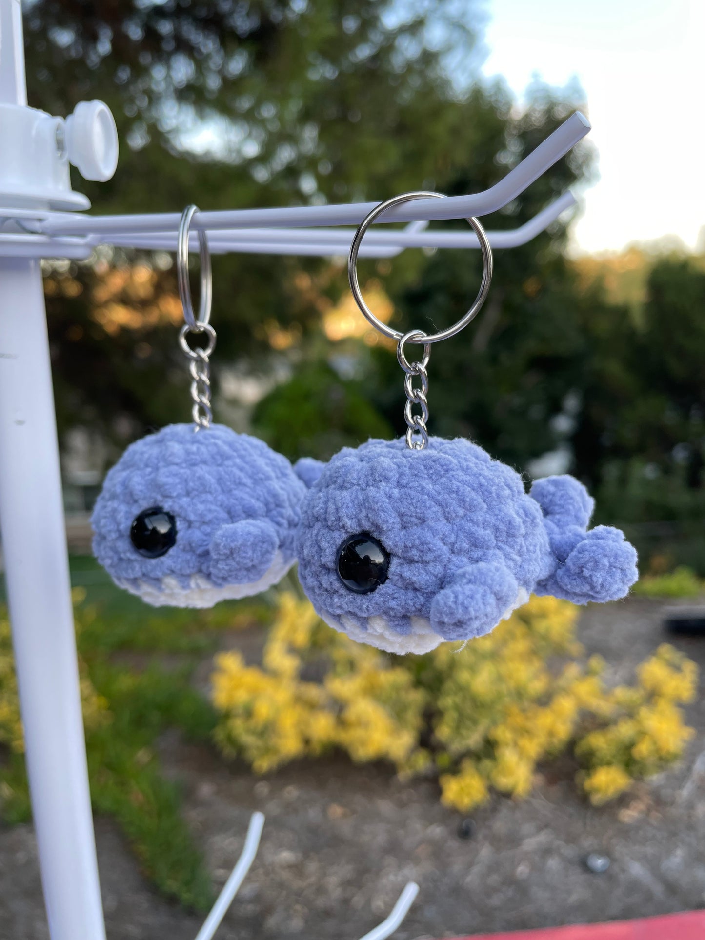 Whale Keychain Plush