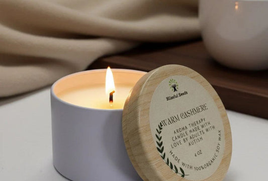 Unique handmade candle gift and artistic creations offered as thoughtful gift ideas for people who have everything