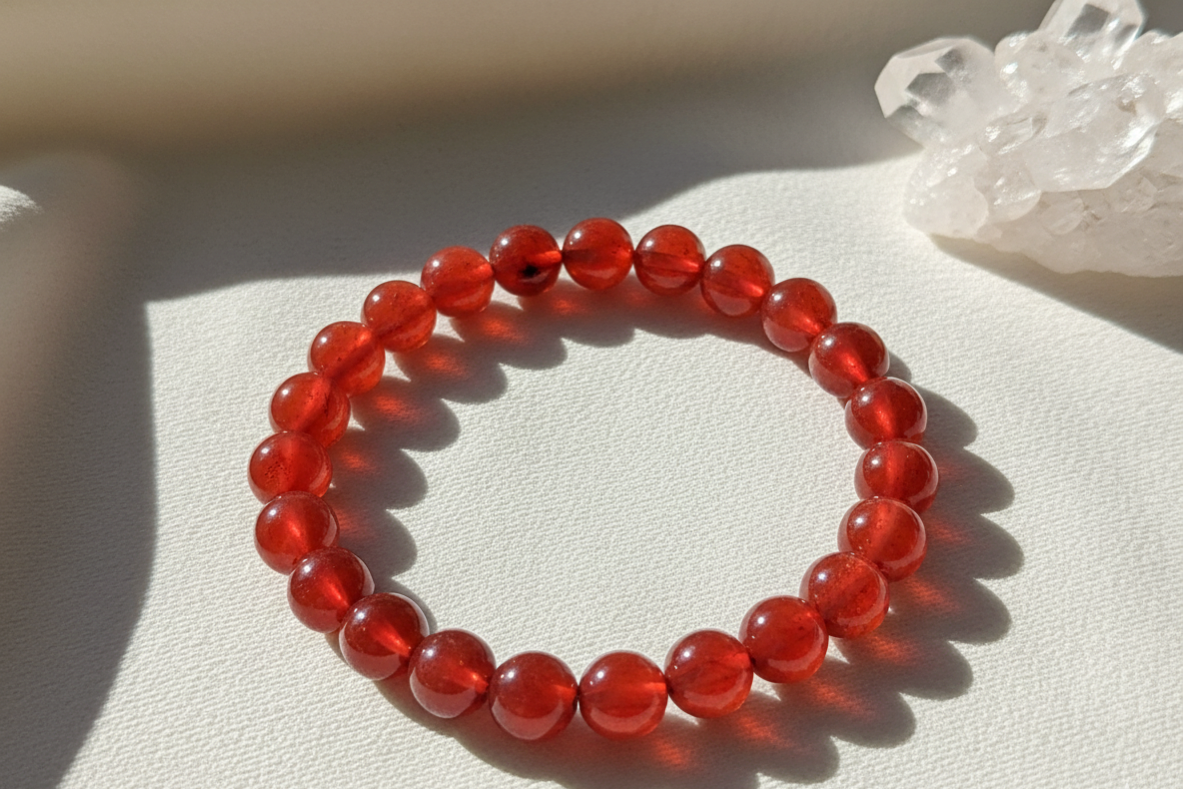 Handmade genuine gemstone bracelets by Blissful Seeds artists