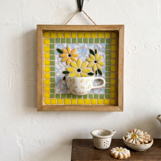 Sunlit Meadow Mosaic Art