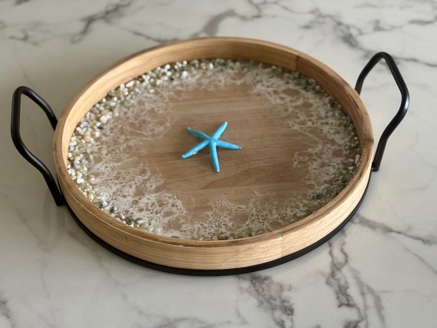 Extra Large Round Starfish Tray