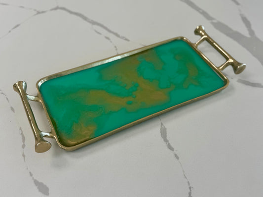 Gold Metal Tray