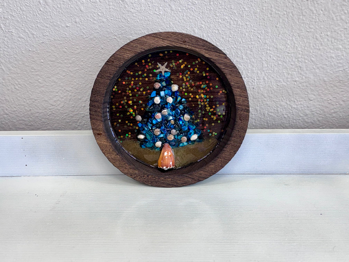 Round Christmas Tree wall Hanging