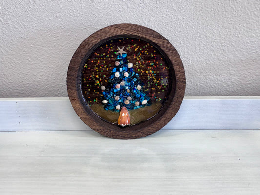Round Christmas Tree wall Hanging